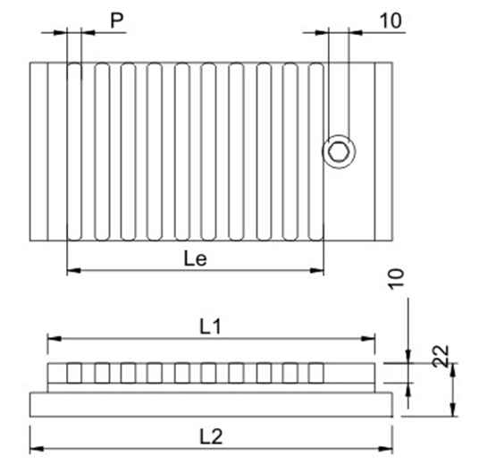 超薄型永磁吸盤原理圖