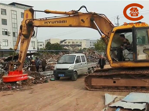 挖機用起重電磁鐵