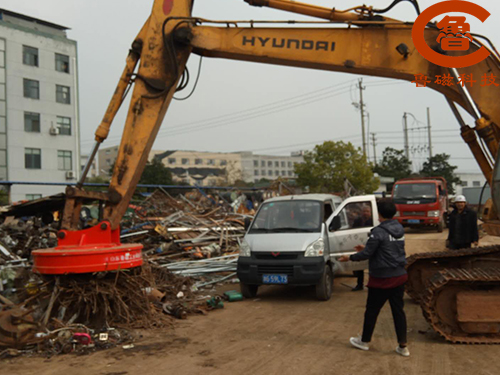 挖機用起重電磁鐵 挖機用起重電磁鐵