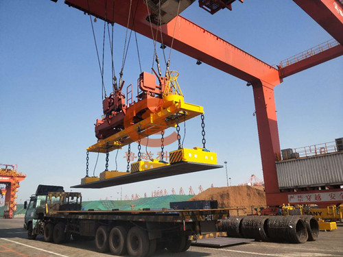 吊鋼板用起重電磁鐵 吊鋼板用起重電磁鐵