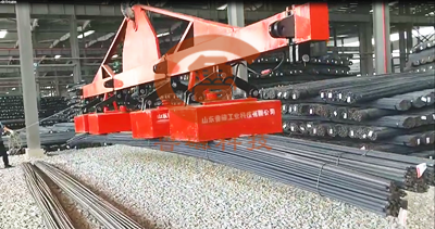 起重電磁鐵吊螺紋鋼