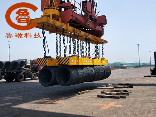 吊盤圓起重電磁鐵