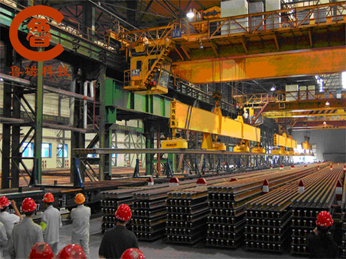 吊重軌型鋼起重電磁鐵 吊重軌型鋼起重電磁鐵