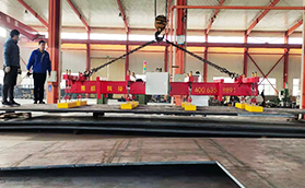 吊運(yùn)厚鋼板用電永磁起重器